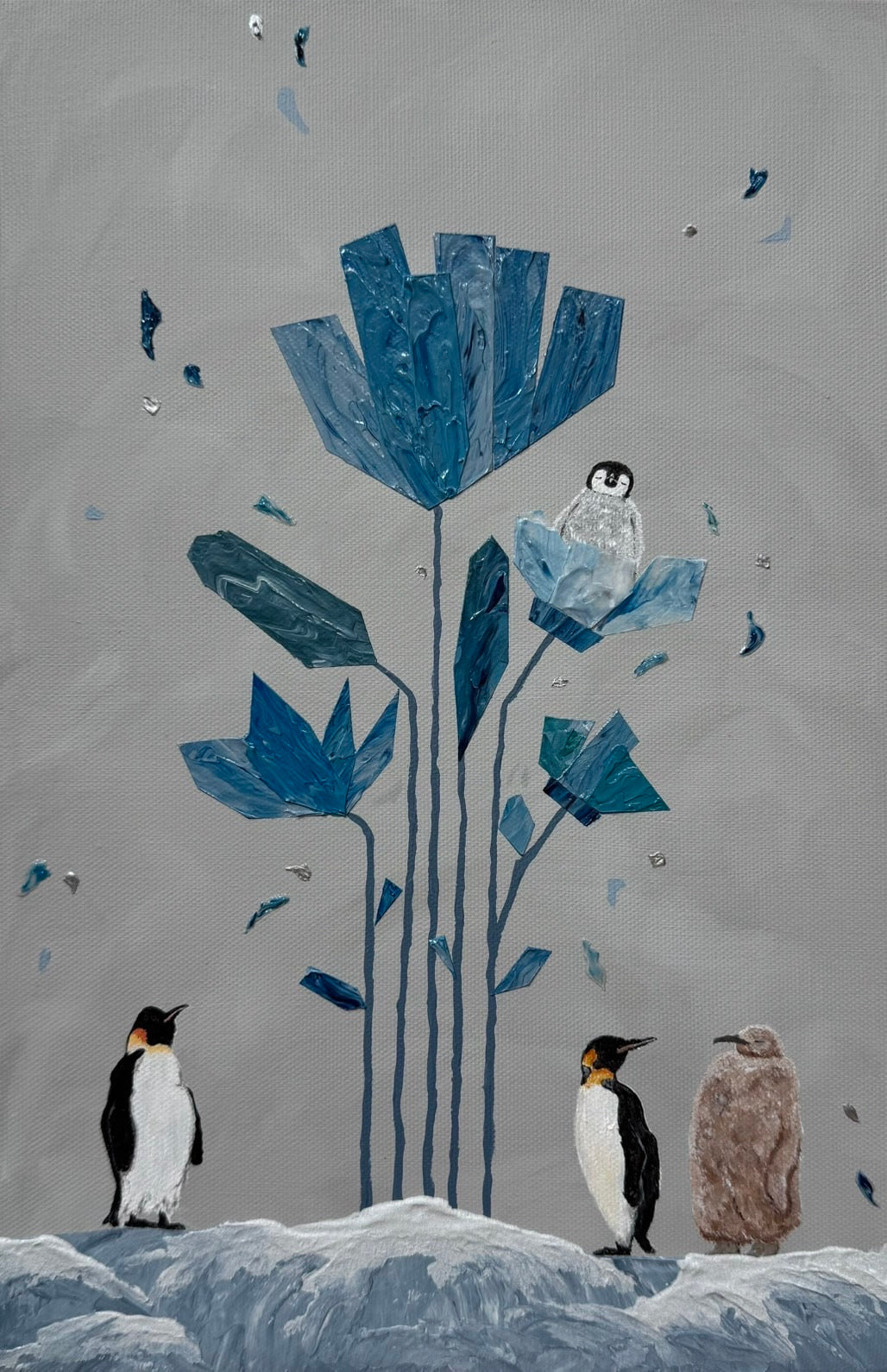 ふわり、ゆらり エンペラーペンギン