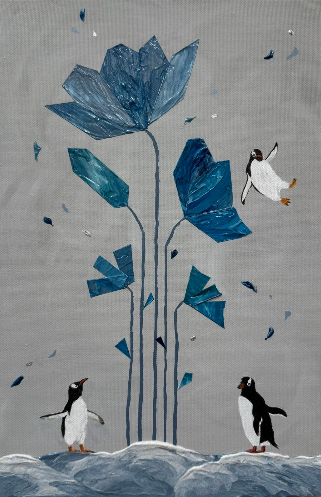 ふわり、ゆらり ジェンツーペンギン