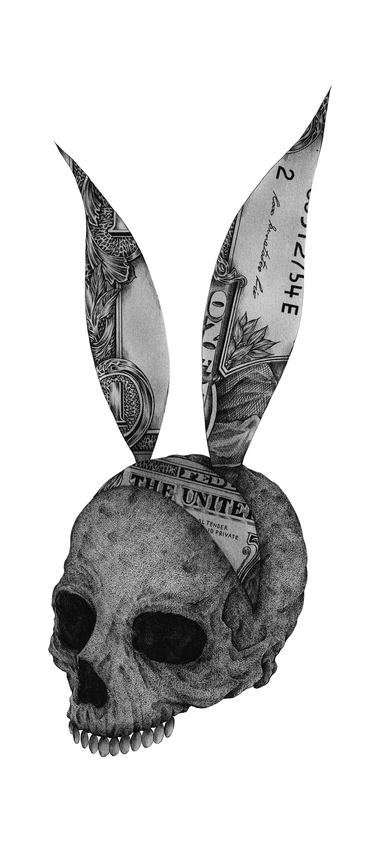 BunnySkull -one dollar-