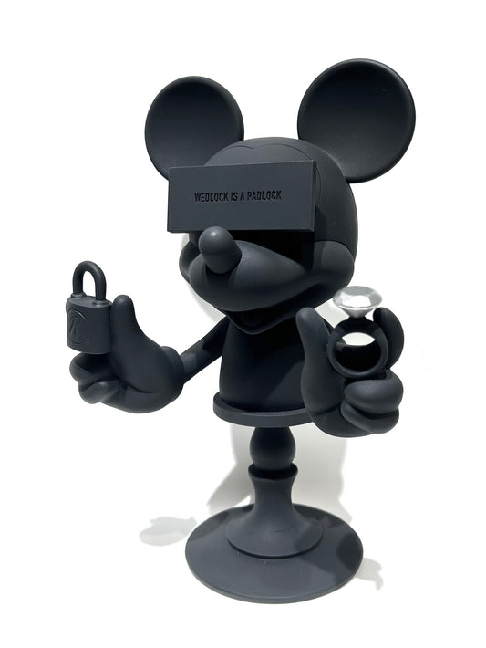 THE STAND "WEDLOCK IS A PADLOCK" / SILVER