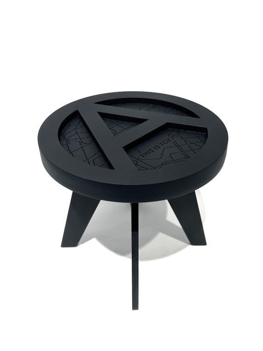 WOODEN SMALL STOOL -BIGGOD