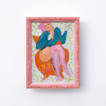 Orange chair