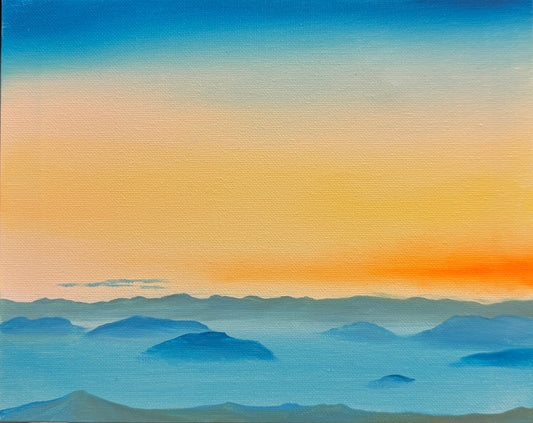 解ける朝の気配