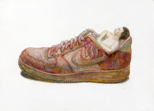 靴湯絵画 -heat-