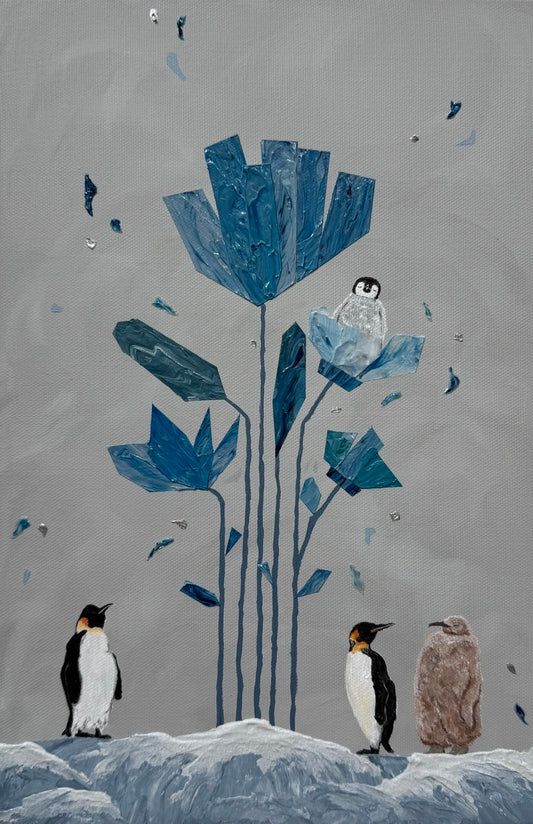 ふわり、ゆらり　エンペラーペンギン