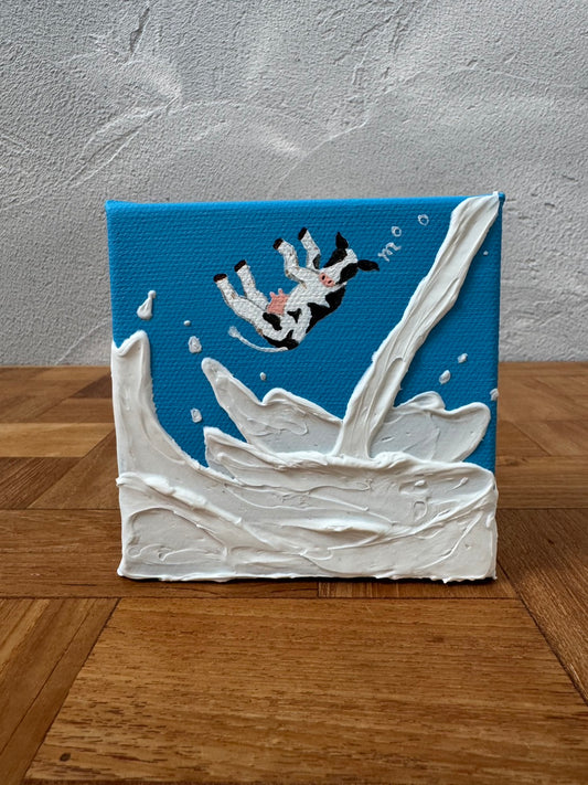 溢れるミルクに夢跳ねる