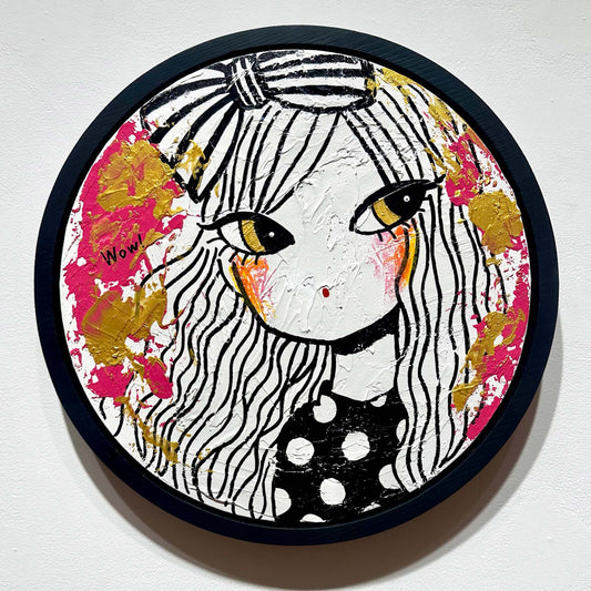 何かを言いたそうに彼女はこちらを見ている#12