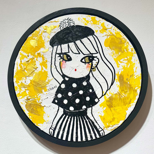 何かを言いたそうに彼女はこちらを見ている#15